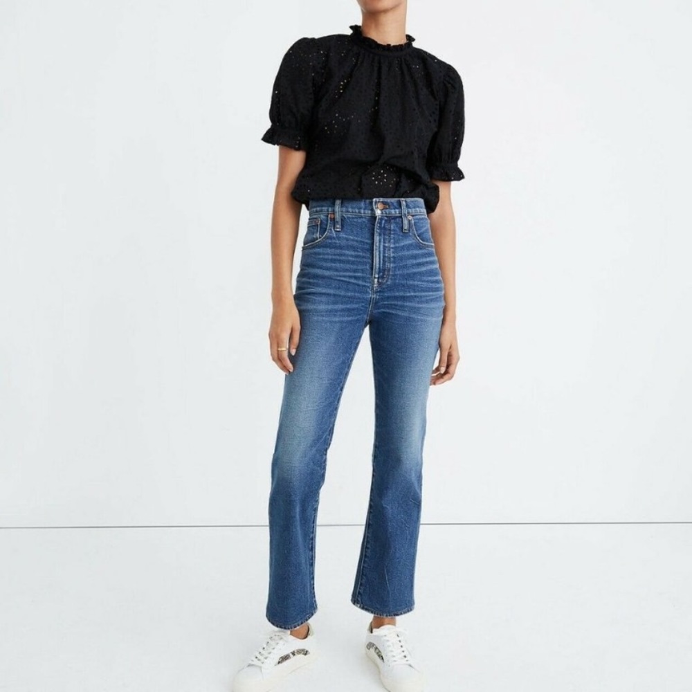 Madewell Size 27 Slim Demi Boot Leg Jeans